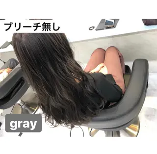 ロング ♡透け感カラー 大賀哲平♡のヘアスタイル