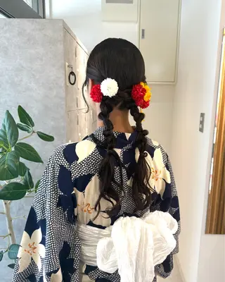 ロング カラー カラーモデル募集 /kanaha໒꒱のヘアスタイル