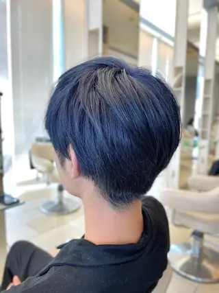 ショート 兼元 優也のヘアスタイル