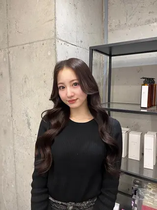 カラー nico所属・KANNA🩵 nico 東心斎橋のヘアスタイル