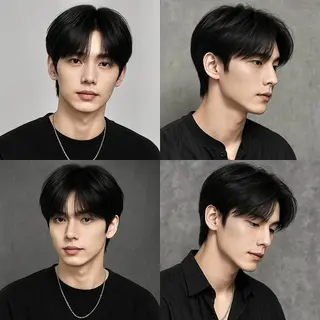 メンズ RIN🩶レイヤー /ハッシュカットのヘアスタイル