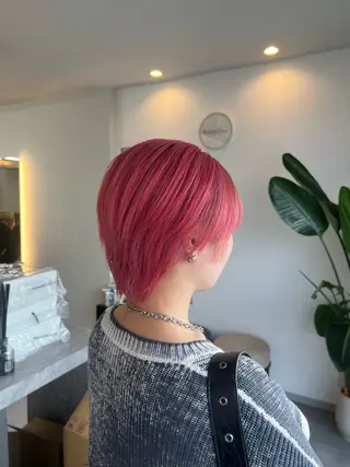 ショート RIENS Xrea nanamiのヘアスタイル