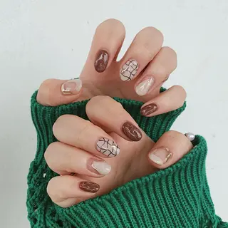 ネイル 中野 茅緩のネイルデザイン
