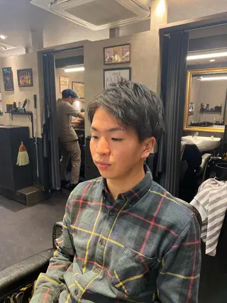 ショート メンズ ヘアーサロンラムール所属・AKI ーのヘアスタイル