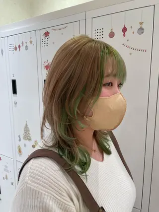 セミロング ✨酸性ストレート✨ 南川だいさくのヘアスタイル