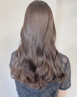 ロング カラー Laff新宿所属・新宿美容室/ 透明感カラー/タクマのヘアスタイル