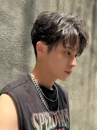 パーマ メンズ 大人メンズパーマ メンズ特化　萱原大幹のヘアスタイル