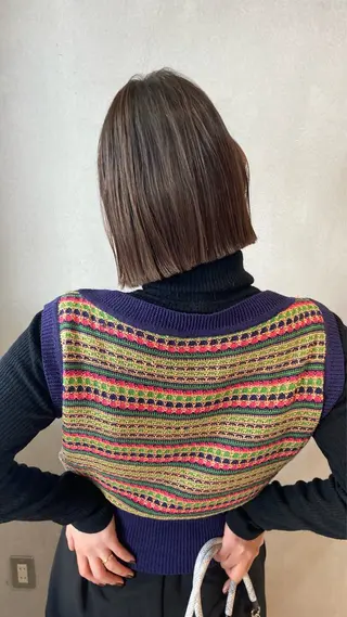 ショート ボブ/透明感カラー /坂口恵梨子のヘアスタイル