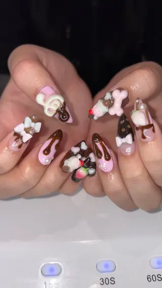 ネイル 👽個性派ネイル🎀 komachiのマツエク・マツパデザイン