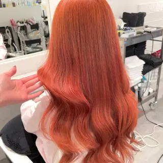 ロング カラー MOE🐈‍⬛🎀 エクステ/ワンホンのヘアスタイル