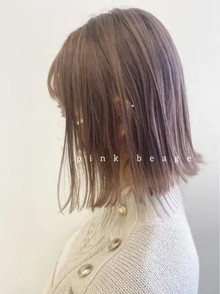 ミディアム まお♡レイヤーカット ×色っぽstyleのヘアスタイル