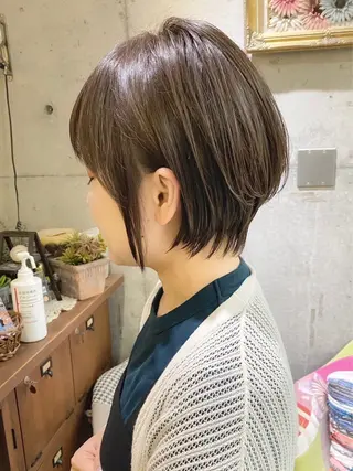 ショート 🧸🤍船橋/ボブ /toto.Momoのヘアスタイル