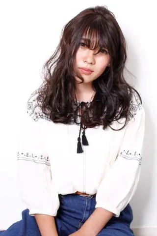 ロング カラー 🌈限定価格🌈 鈴木　瑛輔のヘアスタイル