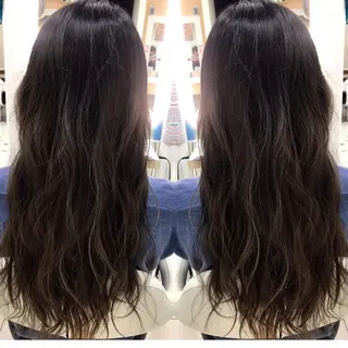 ロング 大澤 碧のヘアスタイル