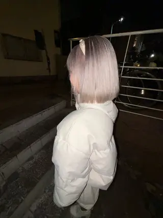 ショート RUKA 美容院×ネイリストのヘアスタイル