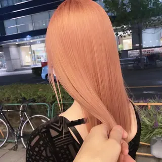 セミロング カラー 加藤 利基のヘアスタイル