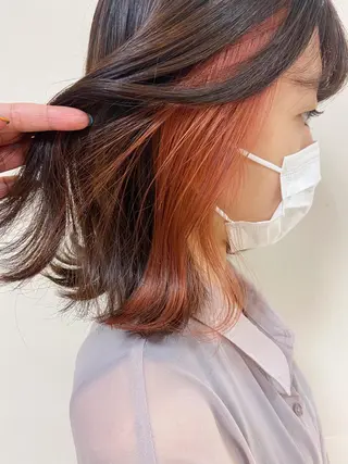 セミロング カラー 【カラーリスト】 Likka.のヘアスタイル