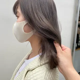 ミディアム カラー 🪭risa 暖色/レイヤー🪭のヘアスタイル