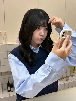 カラー 🌷花屋併設サロン 荘司まゆり🌷のヘアスタイル