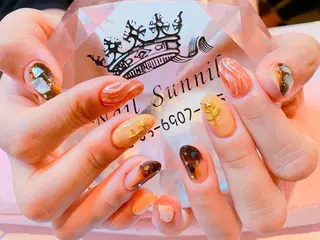 ネイル 長さだし専門店 M2　rikaのネイルデザイン