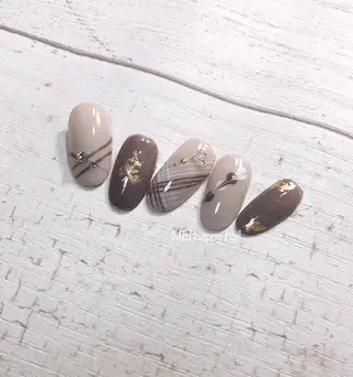 ネイル 北浦和 自爪育成ケアのネイルデザイン