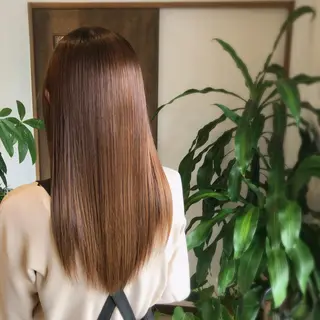 ロング カラー 大島 智志のヘアスタイル