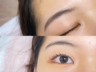 アイブロウ まつパ アイブロウ memeのマツエク・マツパデザイン