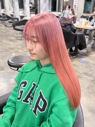 ロング カラー ハイトーン 横浜💞ミオのヘアスタイル