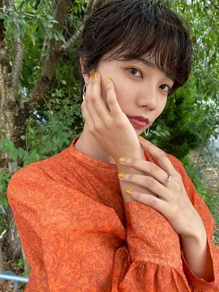 ショート 近藤 千裕のヘアスタイル