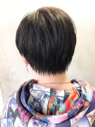 ショート ボブ×縮毛矯正 ryotaのヘアスタイル