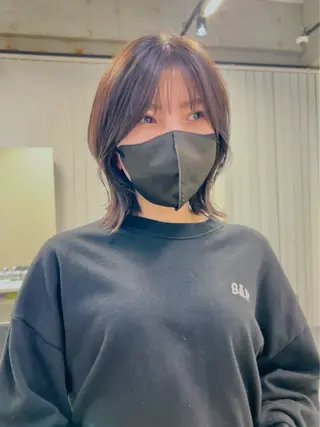 ミディアム Living所属・ヨシモトリョウ 髪質改善/美髪のヘアスタイル