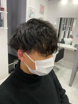 パーマ メンズ 🟣メンズパーマ 川端 永遠🟣のヘアスタイル