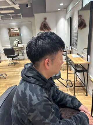 ショート メンズ 南 颯七のヘアスタイル