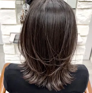 ミディアム カラー 似合わせ美髪ヘア✨ 天王寺.阿倍野🌈のヘアスタイル