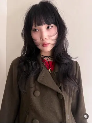 カラー 山田 麻椰のヘアスタイル