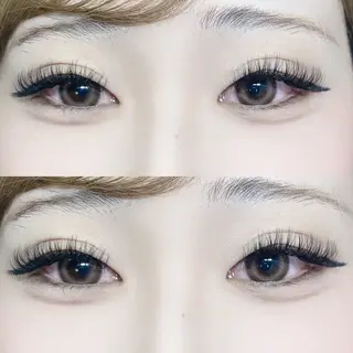 マツエク・マツパ EYELA 莉奈のマツエク・マツパデザイン