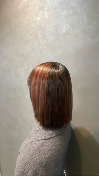 ミディアム カラー mahiro/ レディースショートのヘアスタイル