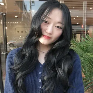 ロング カラー 艶カラー/似合わせ/ yuan⟡.·のヘアスタイル