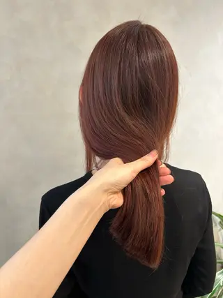 セミロング カラー Hatsune 🐯レイヤーカットのヘアスタイル