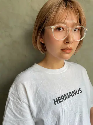 ショート さの あやねのヘアスタイル