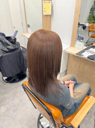 セミロング カラー HairSalon SHIAN 立川店所属・SHIAN/ こはる★のヘアスタイル