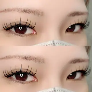 マツエク・マツパ Betty ✶のマツエク・マツパデザイン