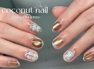 ネイル 神田 ココナッツのネイルデザイン