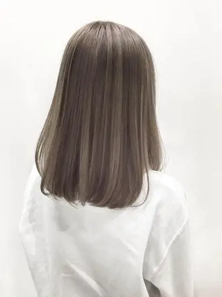 セミロング 宇野愛華∕ 似合わせレイヤーのヘアスタイル