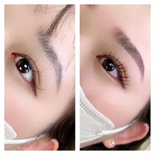 アイブロウ 篠宮 杏珠のマツエク・マツパデザイン