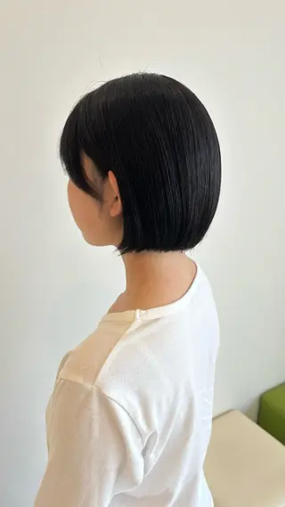 ショート 【ﾏﾏを応援📣】託 児ｱﾘ美容室❣️横田のヘアスタイル