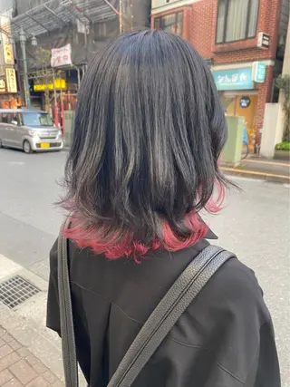 ショート カラー メンズヘア個性派 ネイル/コトミ🐸のヘアスタイル