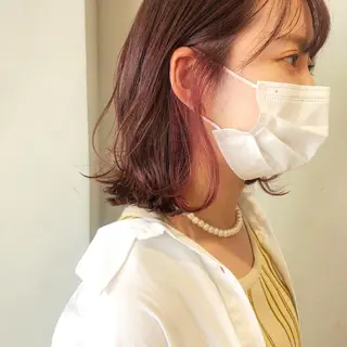 ショート カラー 圧倒的透明感カラー nana🦕のヘアスタイル