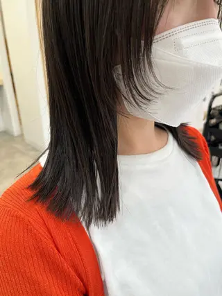 セミロング 金山/レイヤー カット/Hikariのヘアスタイル