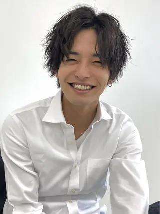 ショート パーマ メンズ i muのヘアスタイル